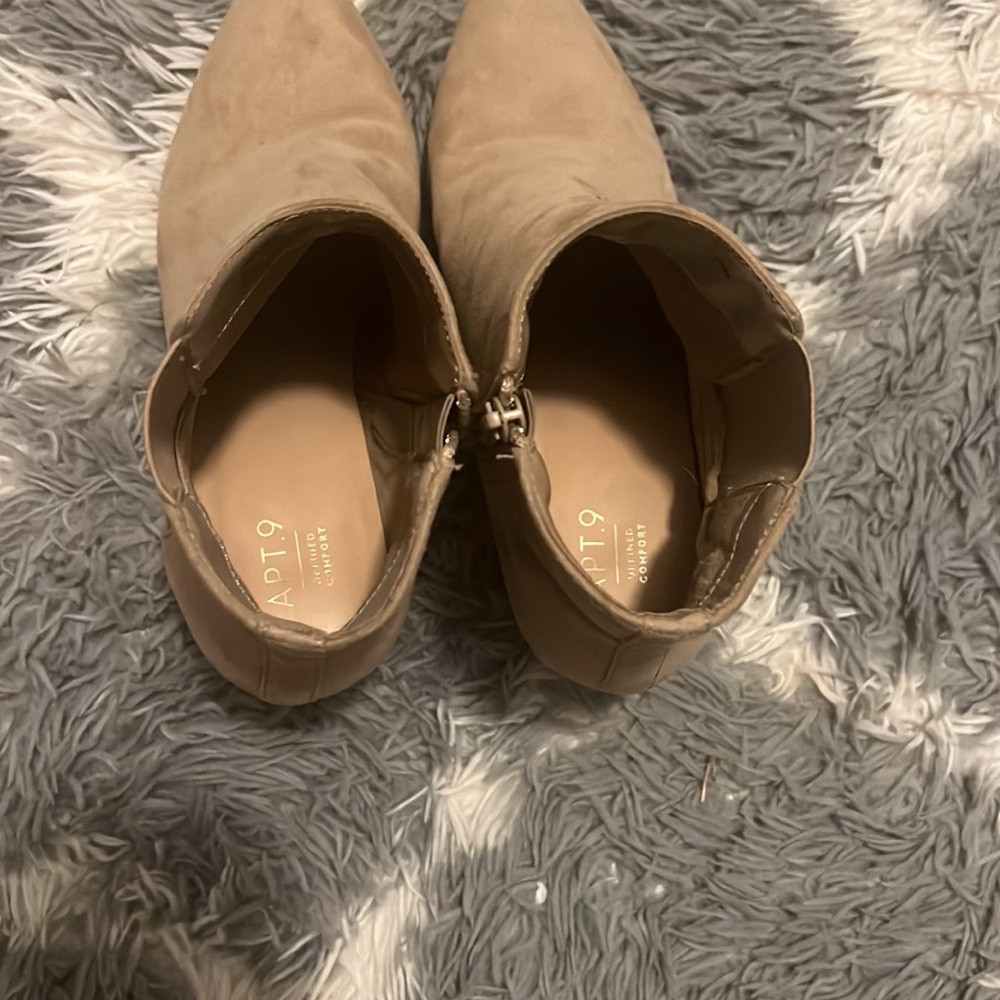 Tan Booties - Picture 5 of 7